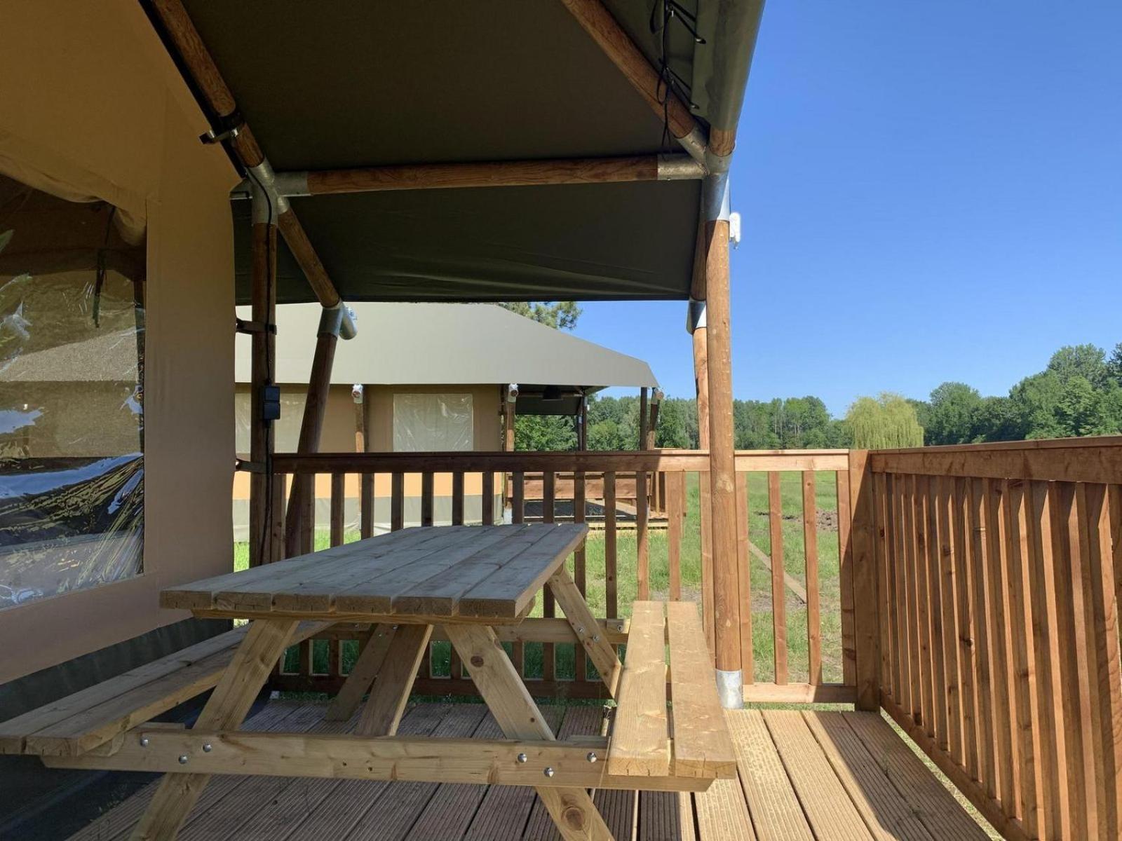 Glamping Lodge With Eco-Wellness Zeewolde Exteriér fotografie